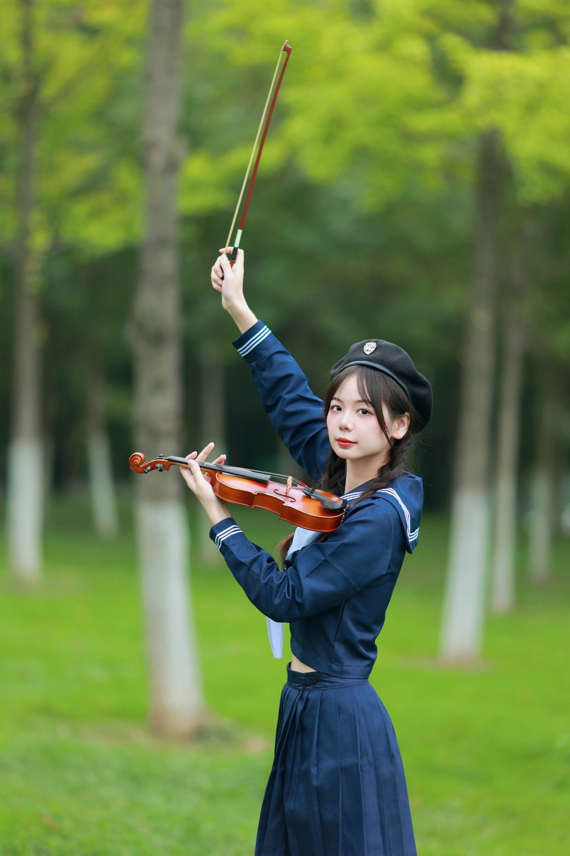 [YITUYU艺图语]2023.10.20 提琴少女 暮烟色CC 3